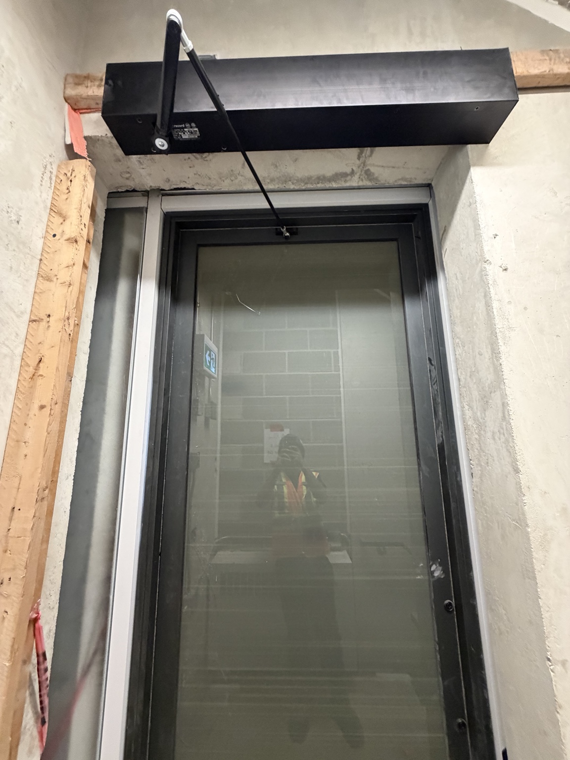 Commercial automatic entrance