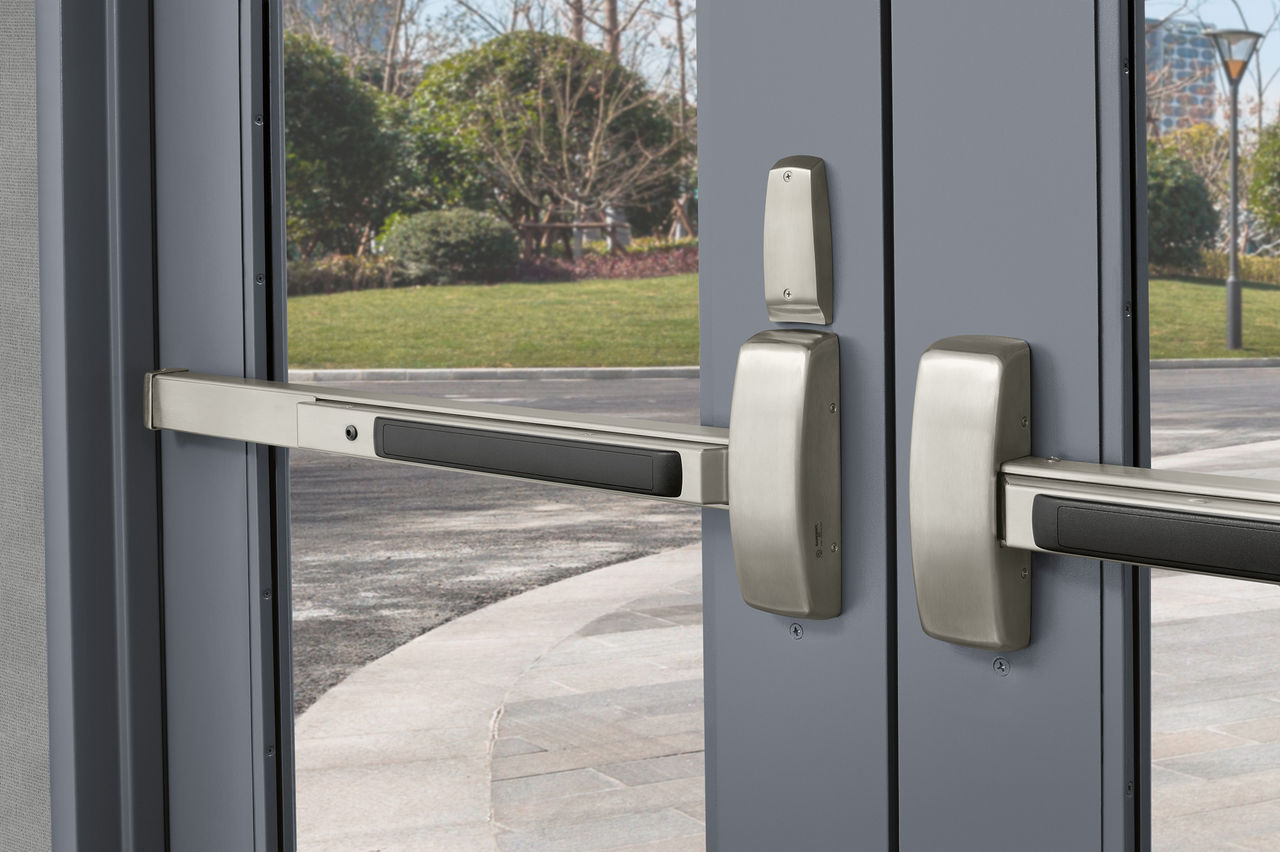 Commercial panic and exit device hardware